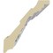 Ekena Millwork 4 1/8"H x 3 5/8"P x 5 1/2"F x 94 1/2"L Kendall Crown Moulding MLD04X04X06KD - alternate 4